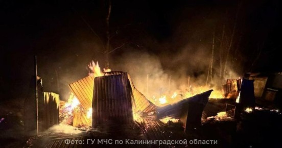 В Калининградской области за неделю сгорели и утонули три человека